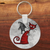 Porte-clés doom kitty (Recto)