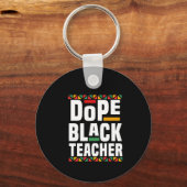 Porte-clés Dope Black Teacher (Recto)