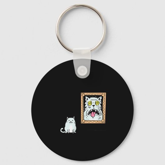 Porte-clés Dorian Gray's Cat Teeshirt From Skunkbear  (Recto)