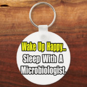 Porte-clés Dormez avec un microbiologiste (Recto)