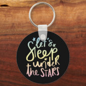 Porte-clés Dors sous les étoiles (Recto)