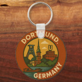 Porte-clés Dortmund German Urban Emblem (Verso)