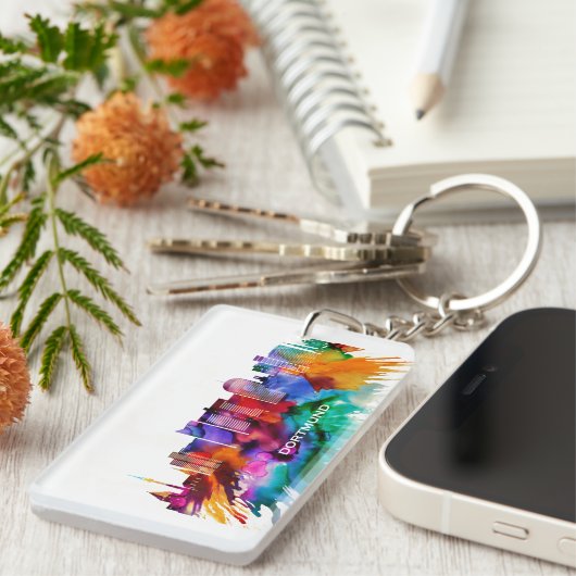 Porte-clés Dortmund Skyline (Devant droit)