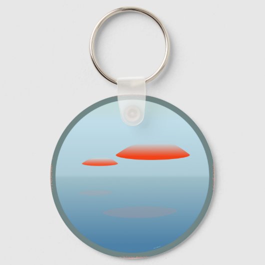 Porte-clés Dos Ovnis UFO (Recto)