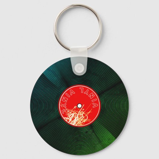 Porte-clés Dossier de vinyle (Verso)