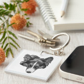 Porte-clés dottrace loyal charm (Devant Droit)