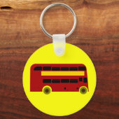 Porte-clés Double autobus de plate-forme (Recto)