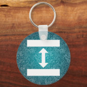 Porte-clés Double côté minimal (Recto)