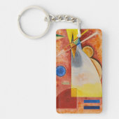 Porte-clés Double face - Art abstrait de Kandinsky (Devant)