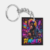 Porte-clés double face DJ MONKERS (Devant gauche)