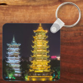 Porte-clés double face Guilin, Chine (Verso)