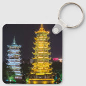 Porte-clés double face Guilin, Chine (Dos)