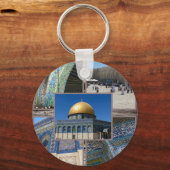Porte-clés double face Jérusalem "La Palestine lib (Verso)