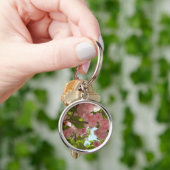 Porte-clés Double floraison cerisier III printemps fleuri (main)