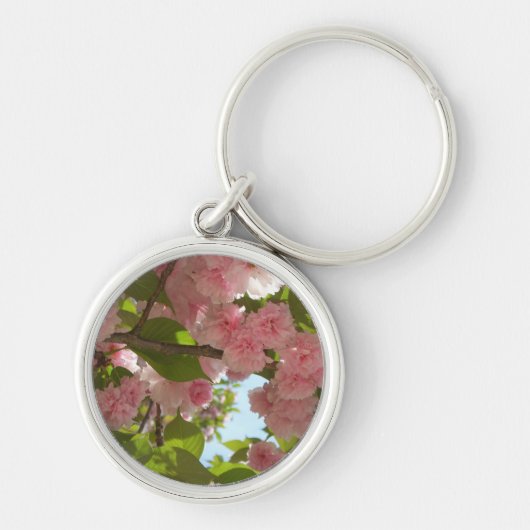 Porte-clés Double floraison cerisier III printemps fleuri (Devant)