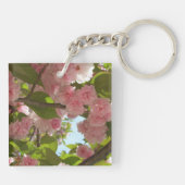 Porte-clés Double floraison cerisier III printemps fleuri (Dos)
