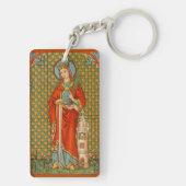 Porte-clés Double image de St. Barbara (JP 01) (Dos)