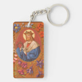 Porte-clés Double image St. Louis IX le Roi (PM 05) (Dos)