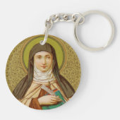 Porte-clés Double image St. Teresa d'Avila (SNV 27) (Dos)