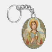Porte-clés Double Image Ste. Barbara (BK 001) (Devant gauche)