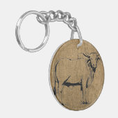 PORTE-CLÉS DOUBLE PORTE - CLÉ DE BULL (Devant gauche)