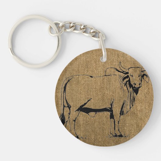 PORTE-CLÉS DOUBLE PORTE - CLÉ DE BULL (Devant)