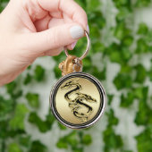 Porte-clés Double porte - clé de prime de dragon (Main)