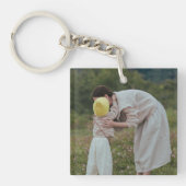 Porte-clés Double Sided Custom Family Photo (Devant)