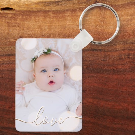 Porte-clés Double Sided Photo Aluminum (Verso)