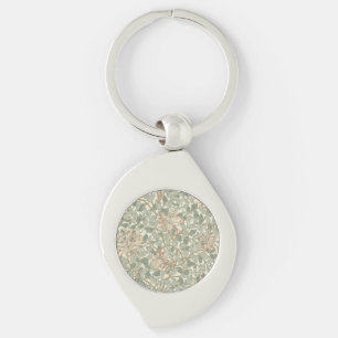 Porte-clés Douce Chèvre Vintage William Morris Chèvrefeuille