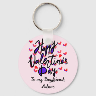 Porte-clés douce valentine couple personnaliser personnalisée