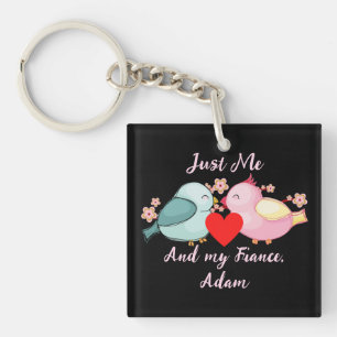 Porte-clés douce valentine couple personnaliser personnalisée