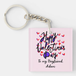 Porte-clés douce valentine couple personnaliser personnalisée