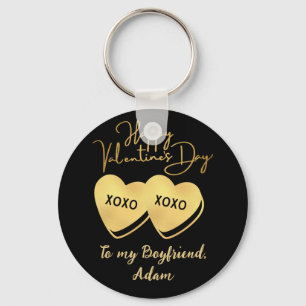 Porte-clés douce valentine couple personnaliser personnalisée