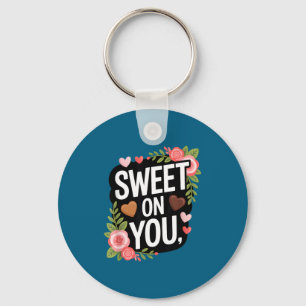 Porte-clés Douce vous romantique Saint-Valentin coeurs d'amou