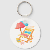 Porte-clés Douceur d'été (Recto)