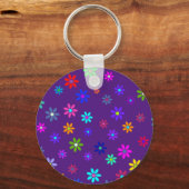 Porte-clés Douche à fleurs - motif de couleur 1 (Recto)