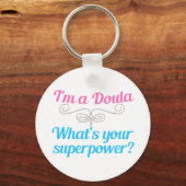 Porte-clés Doula Superhero (Recto)