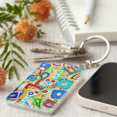 Porte-clés Douze 20 Porte - clé acrylique (Devant droit)