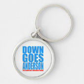Porte-clés Down Goes Anderson (Devant)