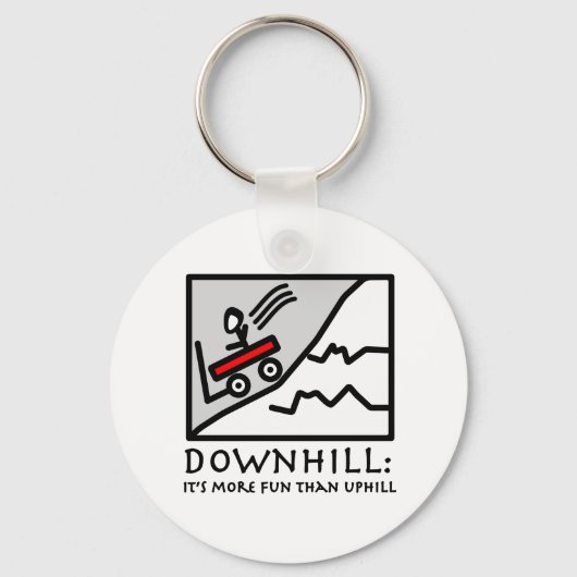 Porte-clés Downhill Thrill Wagon (Recto)