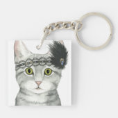Porte-clés Downton Cat | Bejewted With Lace (Dos)