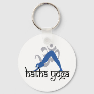 Porte-clés Downward Facing Dog Hatha Yoga
