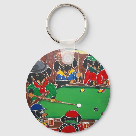 PORTE-CLÉS DOXIE BILLIARDS (Recto)