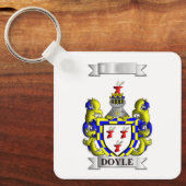 Porte-clés Doyle Nom et Blason (Recto)