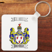 Porte-clés Doyle Nom et Blason (Verso)