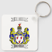 Porte-clés Doyle Nom et Blason (Dos)