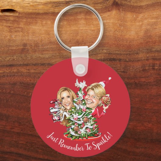 Porte-clés Dr. Christmas Fan (Verso)