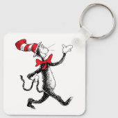 Porte-clés Dr Seuss | Chat dans la marche des chats Casquette (Dos)