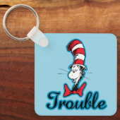 Porte-clés Dr Seuss | Chat dans le problème du Casquette (Recto)